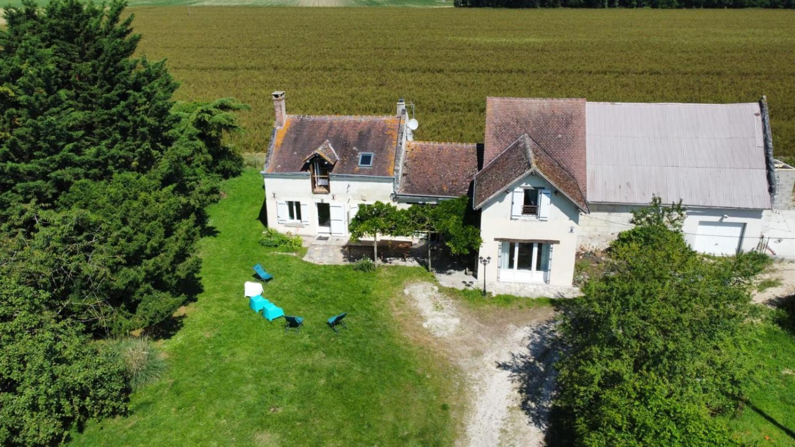 Gites De La Benardiere Vallieres-les-Grandes ภายนอก รูปภาพ